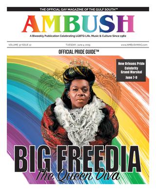 Ambush Magazine Volume 37 Issue 12 Cover with Big Freedia